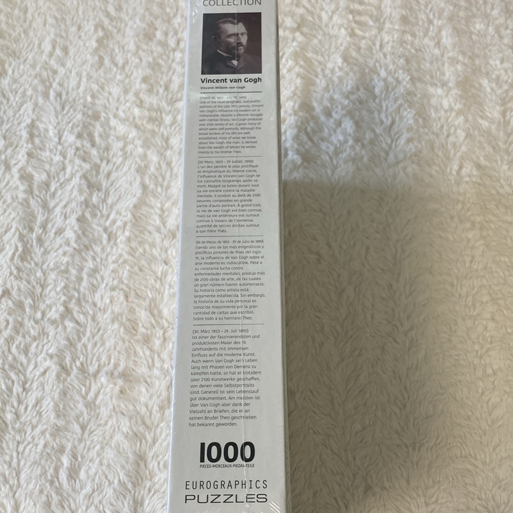 Eurographics Fine Art collection sealed Vincent Van Gogh puzzle NIB - Picture 2 of 7